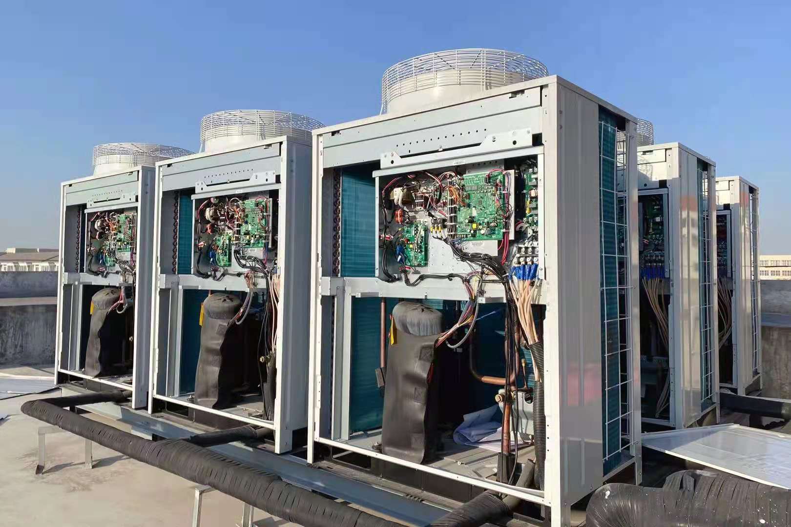 中央空調+新風安裝調試